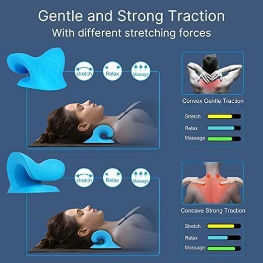 Neck and Shoulder Relaxer For Cervical Spine Alignment